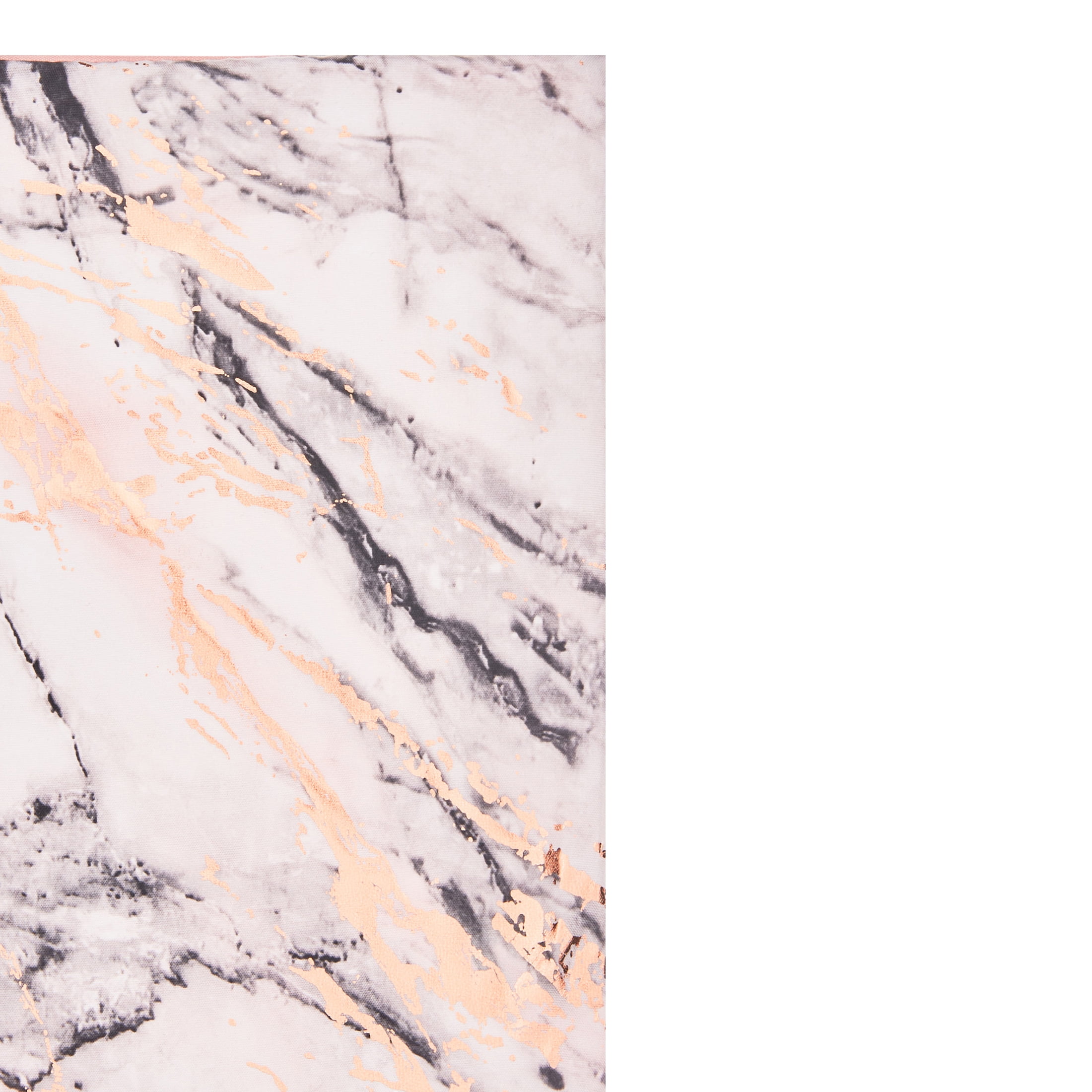 Your Zone Metallic Marble Comforter Bedding Set, Twin/Twin XL, Rose Gold