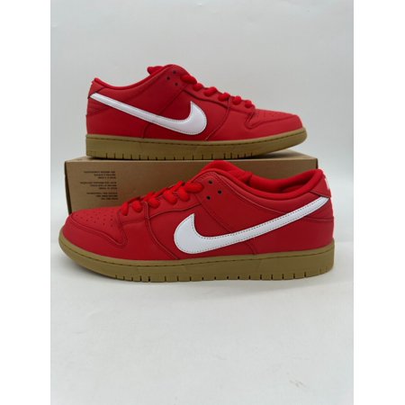 Nike SB Dunk Low Pro Men's size 15 University Red Gum Skate Shoes FJ1674 600