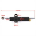 thumbnail image 3 of Stabilisateur d'Amortisseurs de Direction Universel Réglable pour Moto Noir, 3 of 6