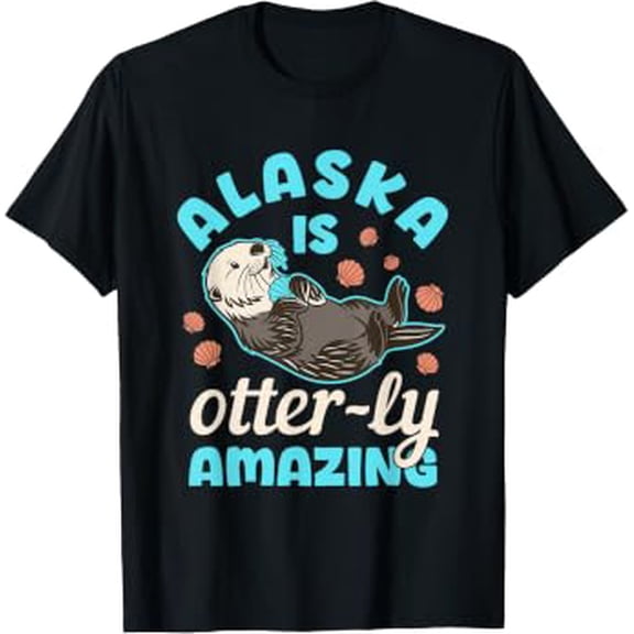 Alaska Sea Otter Vacation Souvenir T-Shirt