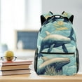 thumbnail image 5 of Lightweight Backpack Whale School Bag Travel Laptop Daypack for Men Women Casual Rucksack, 5 of 6