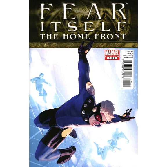 Fear Itself: The Home Front #3 VF ; Marvel Comic Book