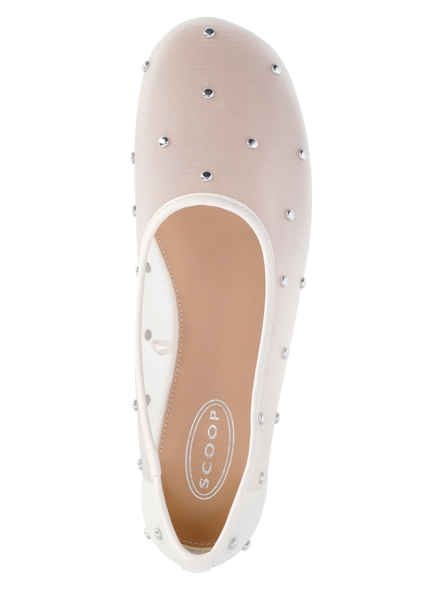 Scoop Women's Studded Mesh Flats
