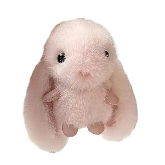 Yokua Long Eared Rabbit Keychain Rabbit Keyring Girls Boys Backpack Ornament Gift