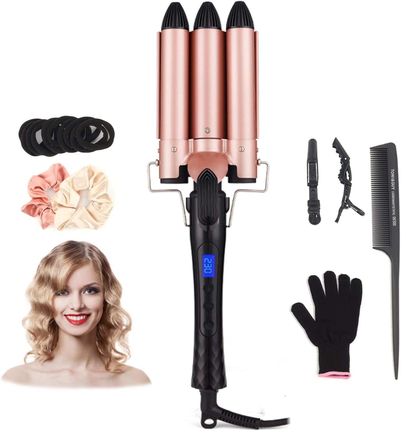 The Bombshell Rod Curling Iron by Sultra - 1