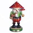 thumbnail image 2 of Steinbach Nutcracker Christmas Elves Series #1, Handmade German Decoration, Mushroom Man, 12.5", 2 of 2