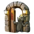 thumbnail image 1 of Exquisite Resin Dragon Statue, Exterior Space Enhancer With Handcrafted Ornament And Waterproof Coating For Garden Decoration, 1 of 5