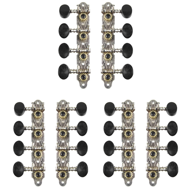 12L12R Mandoline Tuning Pegs Machine Têtes de Chaîne Tuning Pegs pour 8 Cordes Mandoline Instruments Accessoire