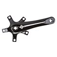 thumbnail image 1 of Origin8 Alloy Crank Arm Set (110 BCD), 170mm, Black, 1 of 2