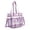 01Purple, variant on Clear Tote Bag, Waterproof Transparent Tote with Detachable Strap for Beach Travel