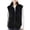 Black, variant on Womens Heated Jacket Puffer Coat Fashion Women Sleeveless Stand-up Collar Casual Outwear Tops T-Shirt Zipper Coat Blouse