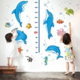 thumbnail image 2 of Pegatinas de delfines para medir la altura del niño, tabla de crecimiento brillar Electrónica, 2 of 5