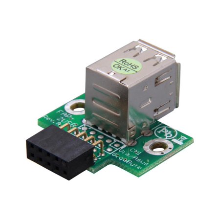 UPC: 0065030828451 | StarTech.com USBMBADAPT2 2 Port USB Motherboard Header Adapter