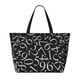 thumbnail image 2 of Disketp Numbers Bolsa de Playa de Gran Capacidad, Bolso Impermeable y a Prueba de Arena para Mujer, Ideal para Playa, Piscina y Natación, 2 of 7