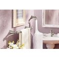 thumbnail image 4 of Moen YB8418BL Weymouth 18-Inch Towel Bar, Matte Black, 4 of 5