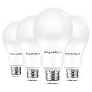 LED Light Bulb 150W Equivalent 5000K Daylight Super Bright 2200LM High Lumen Light Bulbs,Non-Dimmable E26 Medium Base 20W Light Bulb (4 Packs)