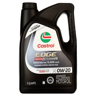 Castrol EDGE Euro 0W-40 A3/B4 Synthetic Motor Oil, 5 Qt, 3pk