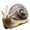 Snail head sideways, variant on Tibvox Coarse Pottery Snail Statue Figurine Ceramics Animal Sculpture Garden Bonsais Plant Ornament Home Desktop Decoration