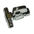 thumbnail image 1 of 1/2" PEX x 1/2" PEX x 3/8" Compression Brass Dishwasher Tee Valve, 1 of 1