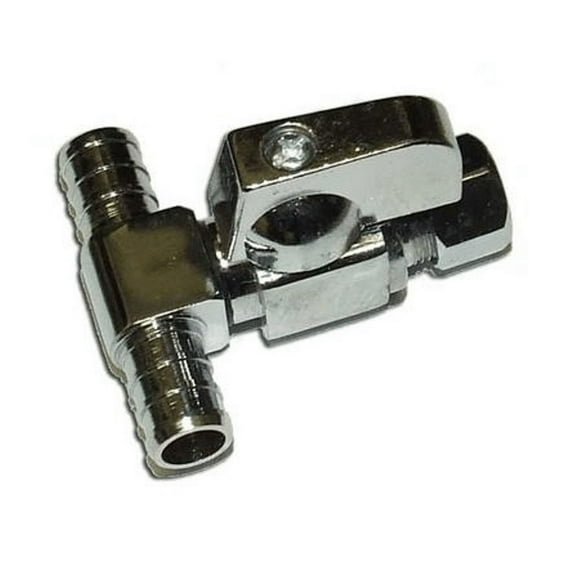 1/2" PEX x 1/2" PEX x 3/8" Compression Brass Dishwasher Tee Valve