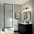 thumbnail image 4 of 45460OZ Kichler Lighting Braelyn - 4 Light Bath Vanity Approved for Damp Locations - with Vintage Industrial inspirations - 10.25 inches tall by 34.25, 4 of 4