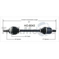 thumbnail image 5 of TrakMotive CV Axle Shaft HO-8043 Premium; OEM Replacement, 5 of 5