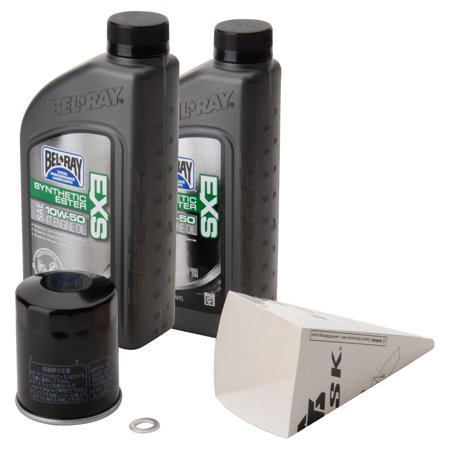Tusk 4-Stroke Oil Change Kit for Bel-Ray EXS Synthetic Ester 10W-50 For POLARIS RZR 800 XC 2014
