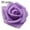 Purple, variant on 25/50/100Pcs Artificial PE Foam Rose Flowers Head DIY Wedding Home Room Decor(Milk White 25Pcs*)