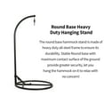 thumbnail image 4 of Support de Chaise Suspendue (Support Seulement), Support de Chaise Hamac pour Intérieur Extérieur, Robuste, 4 of 5