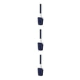 thumbnail image 4 of Ounissouiy Escobilla de baño Flexible, , montada en la pared, cepillos drenables de mango largo con soporte, herramienta de limpieza de baño Azul 3Conjunto, 4 of 6