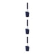 thumbnail image 3 of Toystoory Cepillo de baño Cabeza de agua Cepillos drenables montados en la pared con soporte doméstico Baño Eliminación de polvo Accesorios Azul 3Conjunto, 3 of 6
