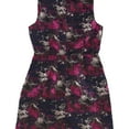 thumbnail image 2 of Vince Camuto Womens Ruffled Sheath Dress, Purple, Petite, 8P, 2 of 2
