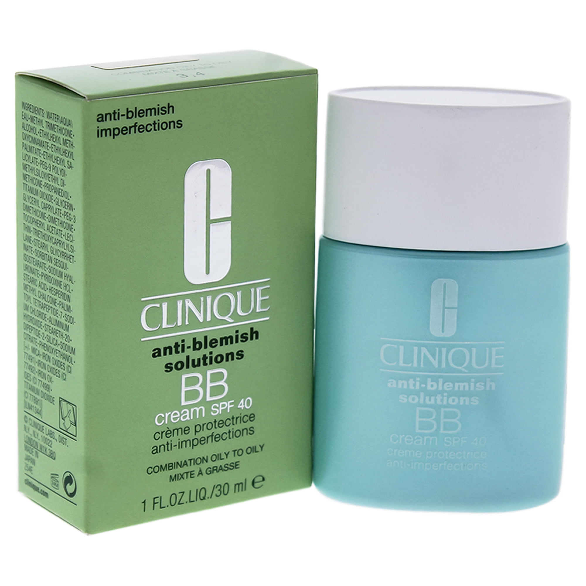 Anti-Blemish Solutions BB Cream SPF 40 - Light by Clinique for Women - 1 oz Cream Walmart.com