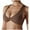 Brown, variant on biudgviw Sports Bras for Women Trendy Front Knot High Impact Athletic Bras Seamless Stretch Training Yoga Gym Bralettes
