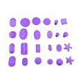 thumbnail image 1 of 24 Uds Pestañas extractoras moradas Labymos, 1 of 8