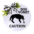 thumbnail image 3 of Spring Cat Warning Door Hanging Decoration Welcome Sign English Alphabet Doorplate Unique Holiday Ornament, 3 of 7