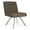 Adler Peppercor, variant on Willow Lounge Reception Armless Swivel Guest Chair / Silver Steel / Navy Blue