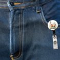 thumbnail image 6 of Llama Standing Watercolor Retractable Reel ID Badge Key Card Name Tag Holder with Clip, 6 of 7