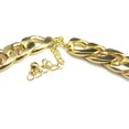 thumbnail image 4 of Cabeza de león de oro cadena de oro cabeza babero collar colgante león gargantilla joyería, 4 of 5