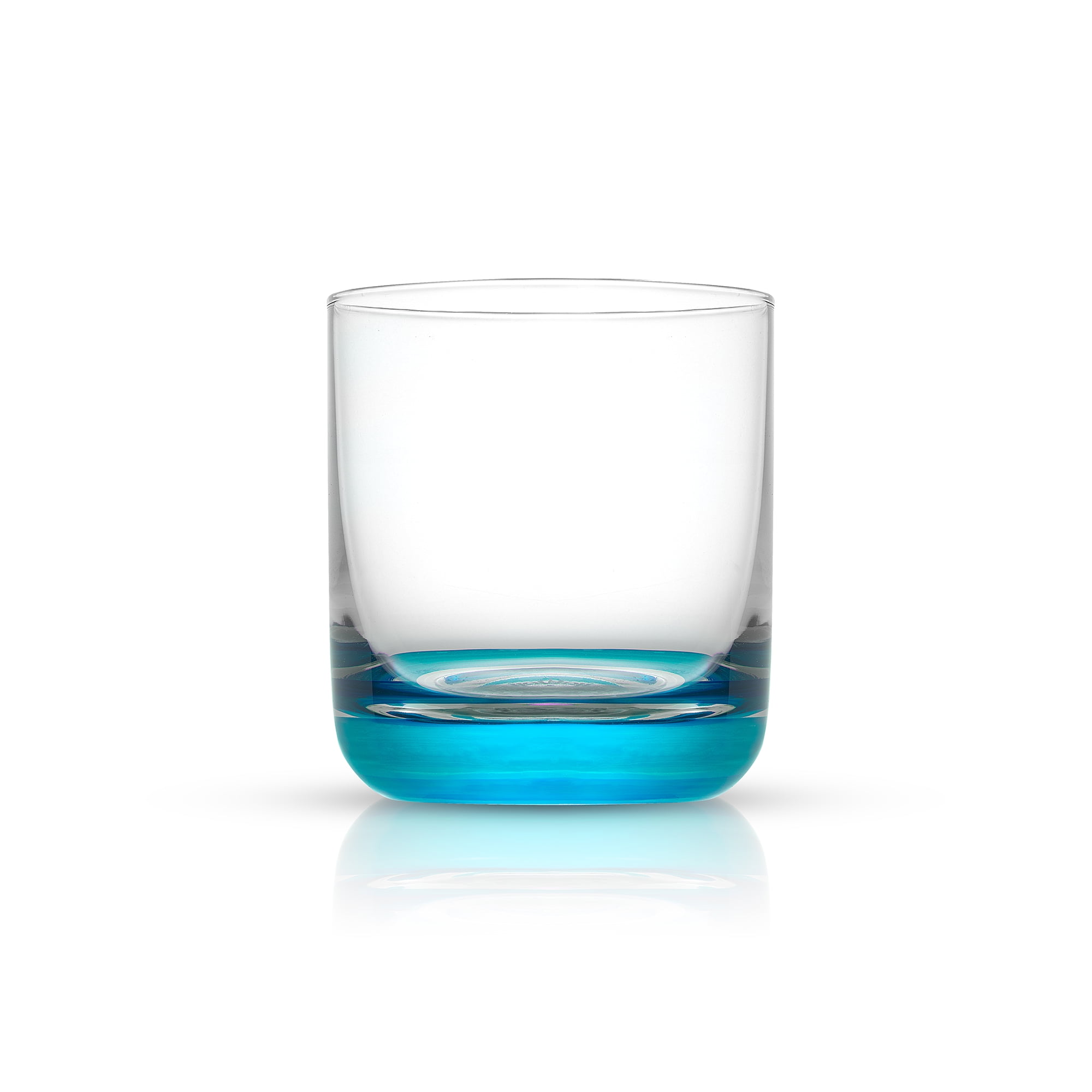 JoyJolt Hue Colorful Whiskey Glasses Set
