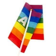 thumbnail image 4 of Hand Held Peace Flags,50/100Pcs Mini Peace Flag Mini Peace Flag Rainbow Pacifist Flag Industry-Leading Standards, 4 of 8