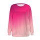 thumbnail image 2 of Gibobby Sudadera mujer Sudadera de Cuello Redondo Sudadera de algodón para Mujer Sudadera Ligera Sudadera para Mujer(Rosa caliente,G), 2 of 4