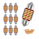 thumbnail image 1 of Set 10pzs Luz Led  Bloosom Interior Auto C5w 31mm Blanco, 1 of 4
