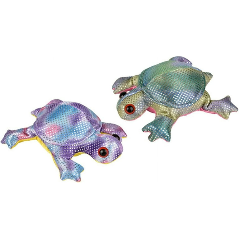 Set of 2 RANDOM Colors - Turtle Sand Filled Animal Toy