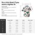 thumbnail image 7 of Wukai Hawaii Palms Men's Casual Short-Sleeve Button Down Shirt - Lightweight Summer Dress Shirt for Daily Wear-Small, 7 of 7