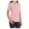 thumbnail image 4 of Mafoose Womens Heavyweight Cotton Pique Polo Shirt Light Pink XS, 4 of 6