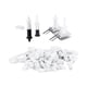 thumbnail image 2 of 85Pcs Repair Plantation Shutters Set Replacement Tool Portable Hardware DIY Metal Convenient Pin Louvers Staples for Windows Indoor Home Sunnimix  Reparación de persianas de plantación, 2 of 8