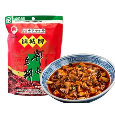 KLDSCP Chili Oil Bean Paste Pixian Doubaniang | Premium Chili Bean Paste - 17oz (454g) | Sichuan Doubanjiang (Large, Chili Broad Bean Doubanjiang)
