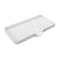 thumbnail image 2 of Silicone Soap Dish Soap Holder Kitchen Sponge Tray Soap Box for Kitchen Sink White L, 2 of 8