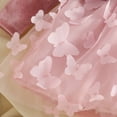 thumbnail image 7 of MEZZALL Girls Long Sleeve Bowknot Solid Color Dress Headbands Set O-Neck Trendy Dresses, 7 of 7